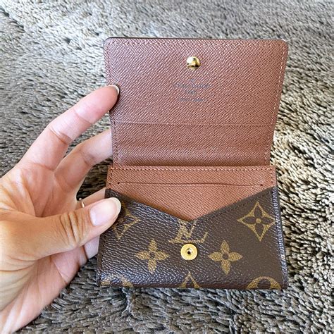 lv card holder envelope|louis vuitton business card holder.